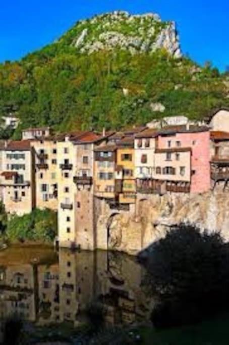 Confortable Au Pied Du Vercors Pont-en-Royans Exteriör bild